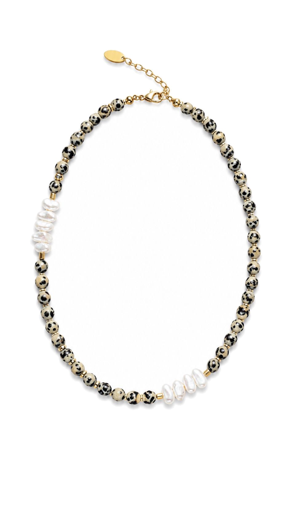 Dalmatian Pearl Fusion Kolye