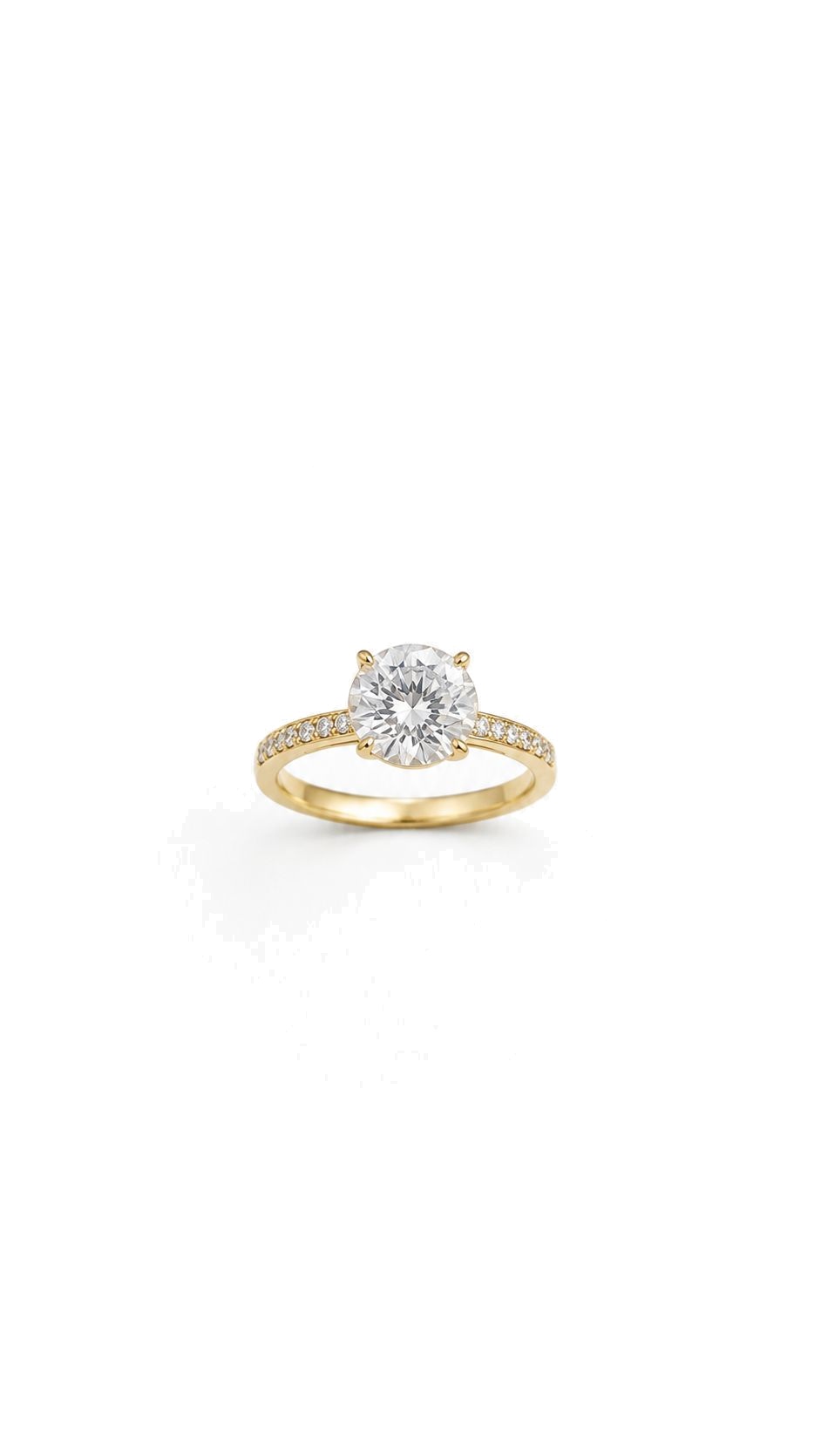 Sunlight Solitaire Zirkon Taşlı Tektaş Yüzük / 9 Numara
